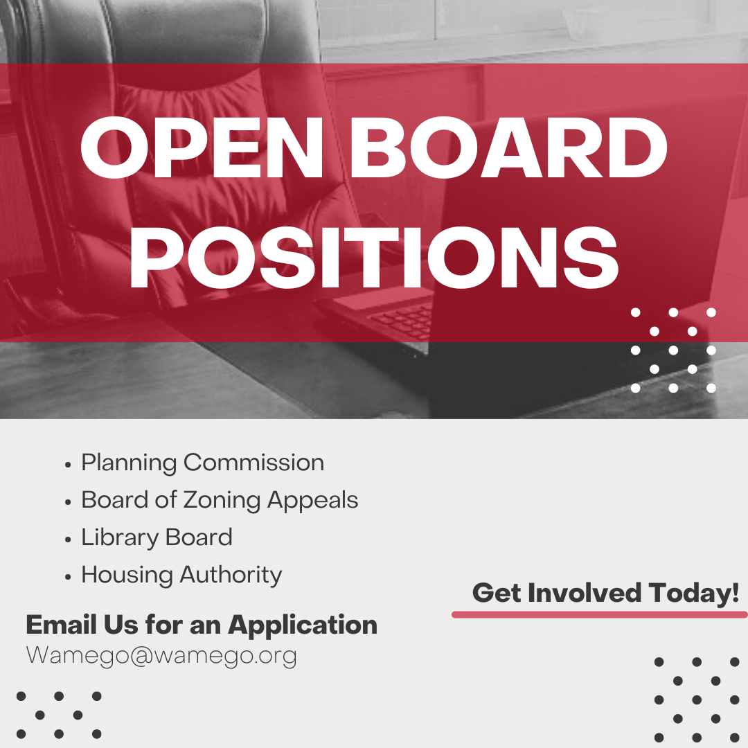 Open Board Positions! - News Image